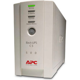 Back-UPS CS 500 Battery Backup System, 6 Outlets, 500VA / 300 Watts