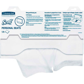 Personal Toilet Seat Covers, 125 Sheets/Pack 24/Case