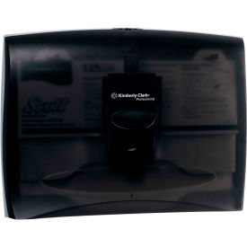 Toilet Seat Cover Dispenser, Translucent Smoke Holds 125 Covers - KIM09506