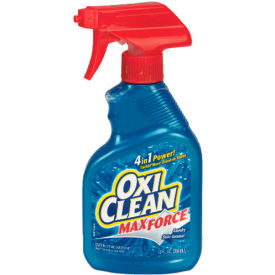Max-Force Stain Remover Liquid, 12 oz. Trigger Spray Bottle, 12 Bottles