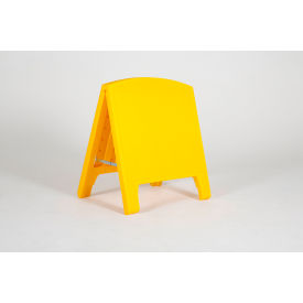 Two-Sided Mini Street Sign, Yellow, 24-4/5"L x 28-3/8"W x 31-1/2"H