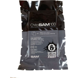 Chito SAM Single Ply Hemostatic Dressing 3"x6'