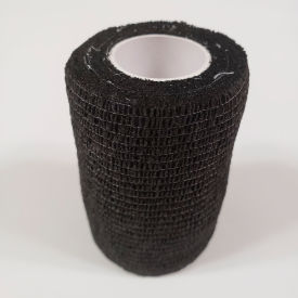 3" x 5 Yards Self Adhesive Bandage, Latex , Black