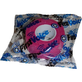 1" x 5 Yards Self Adhesive Bandage, Non-Latex, Bright Pink, Pack of 20
