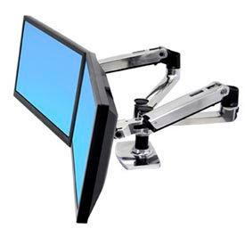 LX Dual Side-by-Side Arm, Polished Aluminum