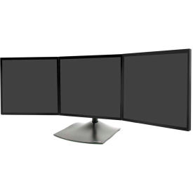 Horizontal Triple-Monitor Desk Stand