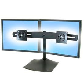 Dual-Monitor Desk Stand, Horizontal