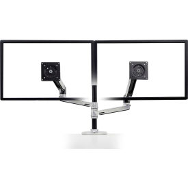 LX Dual Stacking Arm, Polished Aluminum