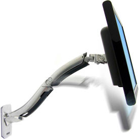 MX Wall Mount LCD Monitor Arm, Polished Aluminum