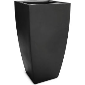 Kobi 32" Tall Planter, Black