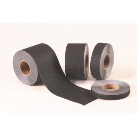 Black Military & Marine Grade Anti-Slip Tape, 2"W x 30'L, Black, 6/Pack