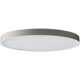 9" Round Convex LED Flush Mount Light 30W, 120V to 277V, 3000K, White