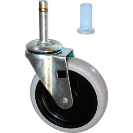 4" Swivel Stem Caster with Insert
