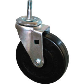 5" Swivel Stem Caster with Hardware, Includes (1) Caster and (1) Nut