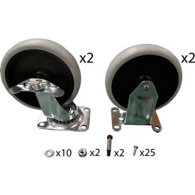 5" Caster Kit For Heavy Duty Adaptable Cart