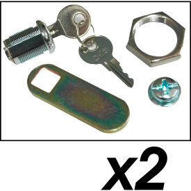 Lock Assembly w/Keys for Hygen Microfiber Cleaning Cart