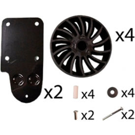 Non-Pneumatic Bumper Kit for Compact Cleaning Carts