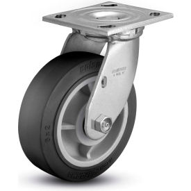 8" Caster with Swivel Plate, 4" x 4-1/2" Plate, 675 Lb. Capacity