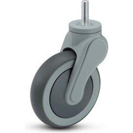 5" Avant Caster with Threaded Swivel Stem, 1-1/2H" Stem, 220 Lb. Capacity