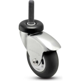 3" NeoTeq Caster with Threaded Swivel Stem, 1"H Stem, 175 Lb. Capacity