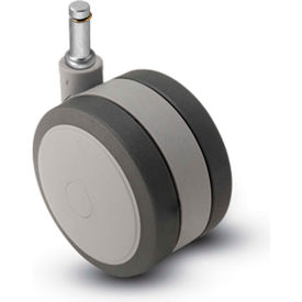 Shepherd 2-3/8" Softech Caster with Grip Ring Swivel Stem, 100 Lb. Capacity