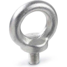 DIN 580 Lifting Eye Bolts, Stainless Steel, Shoulder, M16, 2-7/16"H, 9/16"T, 1-1/16"L