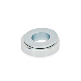Spherical Leveling Washers, Steel, Zinc Plated, M16, 1/2"T, 1-3/4" Outer Dia.