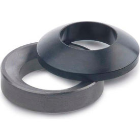 Spherical Washers, Steel, Dished Type, Blackened, M14, 1/4"T, 5/8" I.D.