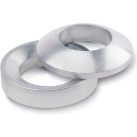 Spherical Washers, Stainless Steel, Seat Type, Matte, M8, 1/8"H, 5/16" Male I.D.