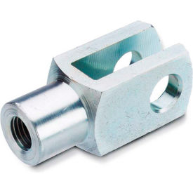 Clevis Fork Joints, Inch Size, Steel, 3/8 x 24, 1-9/16" O.A.L