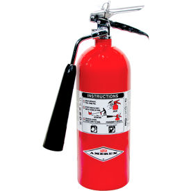 5LB CO2 Fire Extinguisher, Wall Mount, Type B, C