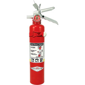 2.5LB Dry Chemical Fire Extinguisher, Vehicle Mount, Type A, B, C