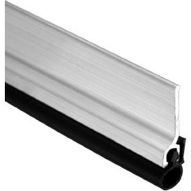 Door Split Astragal 72 to 84"L x 7/8"W x 1/4"H Aluminum