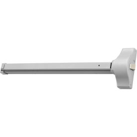 Exit Device W/ Flatbar Rim 36"L, Clear Rubber