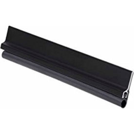 Door Split Astragal 36 to 84"L x 7/8"W x 1/4"H Aluminum, Satin Chrome