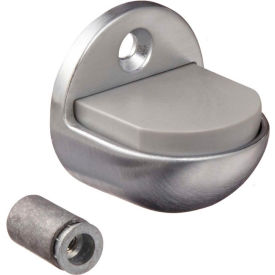 Universal Door Stop, Satin Stainless Steel
