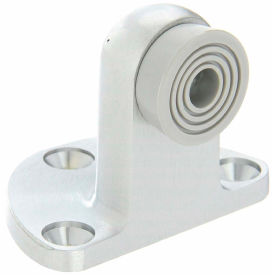 Heavy Duty Dome Door Stop, Satin Chrome