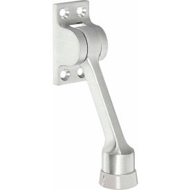 Door Stop Kick Down, Satin Chrome