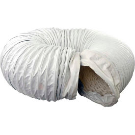 12" Dia. Long Duct For HS115 Nomad Heaters, 10'L, White