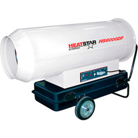 Forced Air Dual Fuel Heater, 120V, 610000 BTU