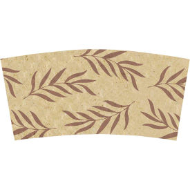 Hot Cup Sleeves, Fits 10, 12, 16, 20 oz Cups, Natural, 1,000/Carton