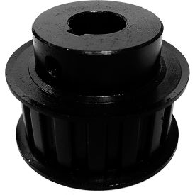 12 Tooth 1.432" Pitch Steel / Black Oxide Finished Bore Pulley