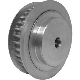 21T5/36-2 Aluminum 36 Tooth Plain Bore Timing Belt Pulley