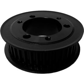 Powerhouse Steel / Black Oxide 40 Tooth 2.506" Pitch QD Bushing Pulley