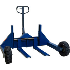 Advantage Pro Max All Terrain Manual Pallet Jack, 3300 lb. Cap., 63-1/4"W x 32"L Forks