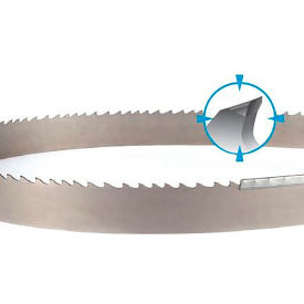 T3P (Triple Chip) Band Saw Blade, 1-1/4"W, .042 thick/gauge, 3-4 TPI