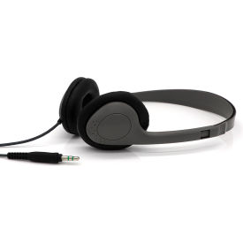 Personal On-Ear Headphone with TRRS Plug, Gray
