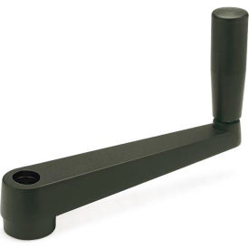 Crank Handles, Zinc Die-Cast, Revolving Handle, Through Round Bore - 3/8", 1.97"L