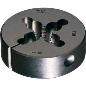 #10-32UNF 13/16" O.D. Carbon Steel Bright Round Adjustable Die