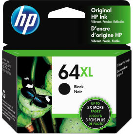 64XL High Yield Black Original Ink Cartridge 600 Page Yield